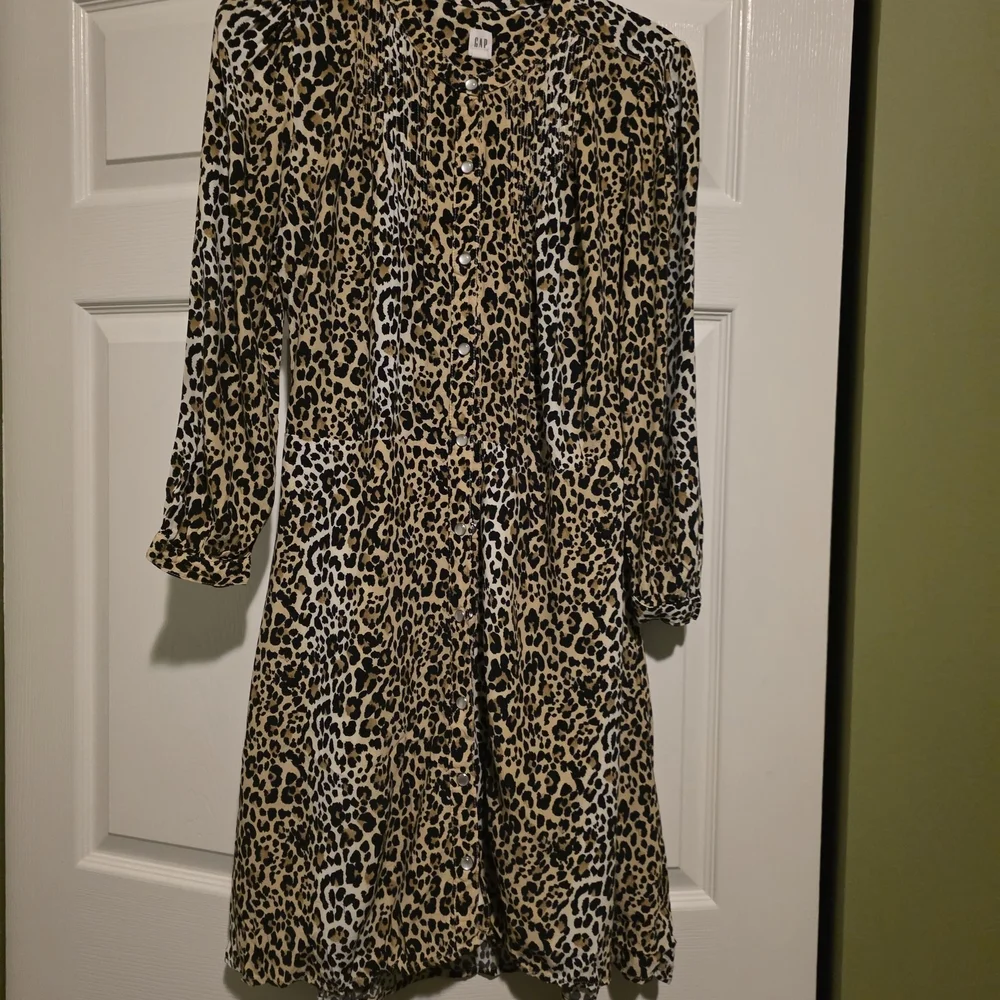 Gap Leopard Print Women's Dress